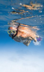 Snorkel including in scuba gear list
