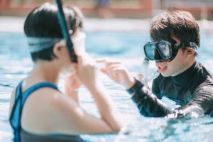 Diving locally with a good scuba instructor