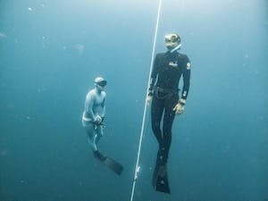 A Freediving instructor