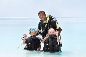 A scuba instructor