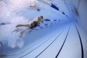 Swimming skills for scuba diving