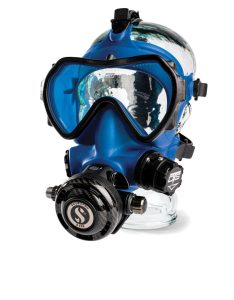A full face dive mask
