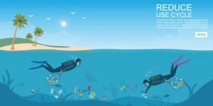 Removing trash from the oceans