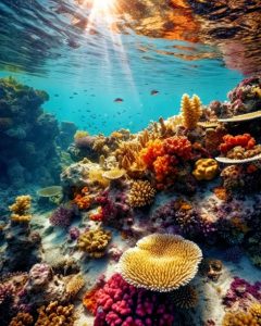 Coral gardening as an example for freediver initiatives